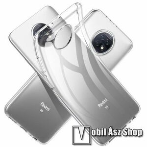 Szilikon védő tok / hátlap - ÁTLÁTSZÓ - Xiaomi Redmi Note 9T 5G / Redmi Note 9 5G kép