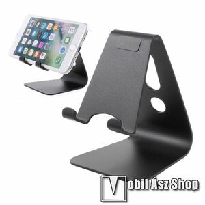 UNIVERZÁLIS alumínium asztali tartó / állvány - FEKETE kép