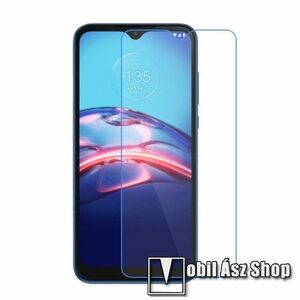 Képernyővédő fólia - Ultra Clear - 1db, törlőkendővel, A képernyő sík részét védi! - MOTOROLA Moto E7 / Moto G10 / Moto G30 / Moto G10 Power / Moto G50 kép
