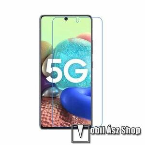 Képernyővédő fólia - Ultra Clear - 1db, törlőkendővel, A képernyő sík részét védi! - SAMSUNG Galaxy A72 5G (SM-A726F) / Galaxy A72 4G (SM-A725F) kép