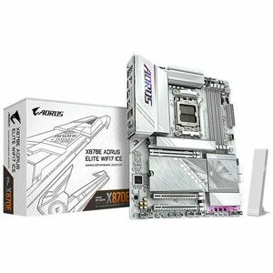 Gigabyte alaplap am5 x870e aorus elite wifi7 ice amd x870, atx X8... kép