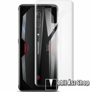IMAK HD Hydrogel Protector hátlapvédő fólia - 2db, 0, 15 mm, A TELJES HÁTLAPOT VÉDI! - ZTE nubia Red Magic 6 / nubia Red Magic 6 Pro - GYÁRI kép