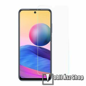 Képernyővédő fólia - Ultra Clear - 1db, törlőkendővel, A képernyő sík részét védi - Xiaomi Redmi Note 10 5G / Redmi Note 10T 5G / Poco M3 Pro 5G kép
