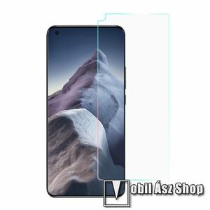 Képernyővédő fólia - Ultra Clear - 1db, törlőkendővel, A képernyő sík részét védi - Xiaomi Mi 11 / Mi 11 Ultra / Mi 11 Pro kép