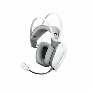 White shark gh-2446w gottan-w vez.nélk. gamer fejhallgató mikrof... kép