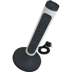 LEGRAND Elosztóoszlop, 4 csatlakozóaljzat, túlfeszültség védelem... kép