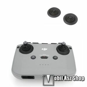 Távirányító analóg porvédő DJI Mini 2 / Mavic Air 2 / Air 2S modellekhez - 3M ragasztó, szilikon - FEKETE kép