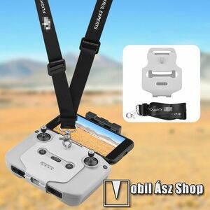 Távirányító nyakpánt DJI Mavic Air 2-höz - állítható hosszúság, 61cm hosszú - FEKETE kép
