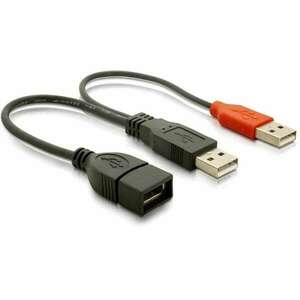 DeLock DL65306 USB data- and power cable 22, 5cm (DL65306) kép