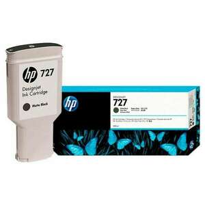 HP DesignJet 727 Matt Fekete Tintapatron - 130 ml kép