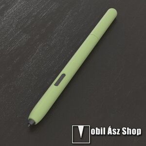 LOVE MEI szilikon védő tok SAMSUNG Galaxy Tab S7 (SM-T870/T875/T876B) S Pen-hez - 0, 35mm vékony - ZÖLD - GYÁRI kép