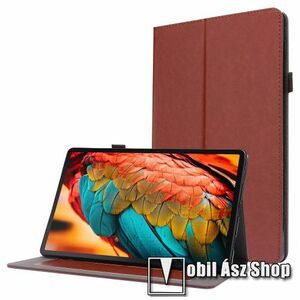 Notesz tok / mappa tok - BARNA - asztali tartó funkciós, oldalra nyíló, tolltartó, szilikon belső - LENOVO Tab P11 (TB-J606F) / Tab P11 Plus / P11 5G / Pad (ZA7R0232CN) / Motorola Moto Tab G70 kép