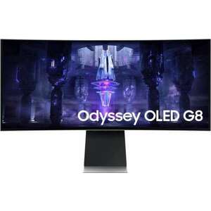 Samsung LS34DG850SUXDU 34" Odyssey OLED G8 Gaming Monitor kép