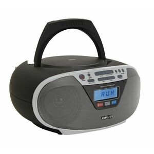 Aiwa BBTU-400SL Stílusos, hordozható, Japán CD rádió, Bluetooth, ... kép