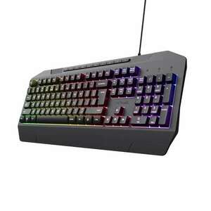 Trust GXT 836 Evocx RGB Vezetékes Gaming Billentyűzet - Magyar kép