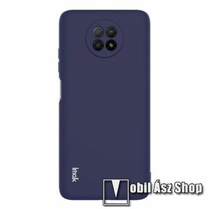 IMAK UC-2 szilikon védő tok / hátlap - SÖTÉTKÉK - Xiaomi Redmi Note 9T 5G / Redmi Note 9 5G - GYÁRI kép