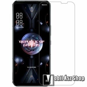 NILLKIN képernyővédő fólia - Crystal Clear - 1db, törlőkendővel, A képernyő sík részét védi! - ASUS ROG Phone 5 / ROG Phone 5 Pro / ROG Phone 5 Ultimate - GYÁRI kép