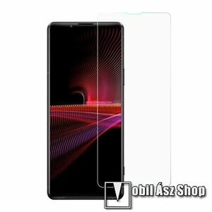 TPU képernyővédő fólia - Ultra Clear - 1db, törlőkendővel, A TELJES KIJELZŐT VÉDI! - Sony Xperia 1 III kép