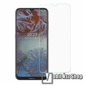 Képernyővédő fólia - Ultra Clear - 1db, törlőkendővel, A képernyő sík részét védi - NOKIA G10 / NOKIA G20 kép