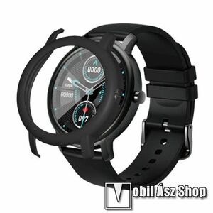 Okosóra műanyag védő tok / keret - FEKETE - Xiaomi Mibro Air kép