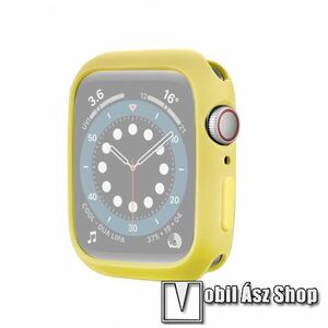 Okosóra szilikontok - CITROMSÁRGA - APPLE Watch Series 4 / 5 / 6 / SE / SE (2022) 44mm kép