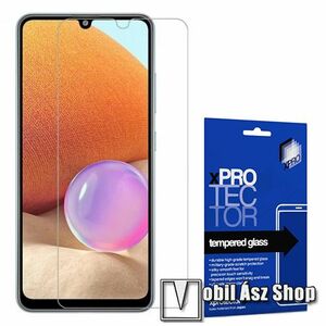 Xpro előlap védő karcálló edzett üveg - 0, 33 mm vékony, 9H, Arc Edge, A képernyő sík részét védi - SAMSUNG Galaxy A32 4G (SM-A325F) - GYÁRI kép