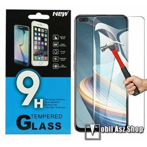 Előlapvédő karcálló edzett üveg - 0, 33mm, 9H, Arc Edge, A képernyő sík részét védi - Oppo Reno4 Z 5G kép