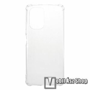Szilikon védő tok / hátlap - FÉNYES - ÁTLÁTSZÓ - erősített sarkok - Xiaomi Redmi K40 / Redmi K40 Pro / Redmi K40 Pro Plus / Mi 11i / Mi 11X / Mi 11X Pro / Poco F3 kép