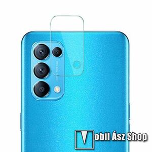 Kamera lencsevédő karcálló edzett üveg - 1db, 9H, 0, 33mm, Arc Edge - Oppo Reno5 K / Reno5 4G / Reno5 5G / Find X3 Lite kép