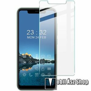 IMAK H előlap védő karcálló edzett üveg - 9H, A képernyő sík részét védi - Oukitel C22 - GYÁRI kép