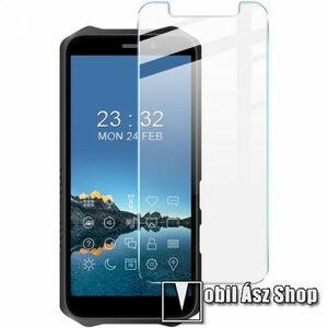IMAK H előlap védő karcálló edzett üveg - 9H, A képernyő sík részét védi - Oukitel WP12 - GYÁRI kép