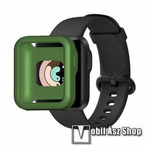 Okosóra szilikontok - ZÖLD - Xiaomi Mi Watch Lite / Xiaomi Redmi Watch kép