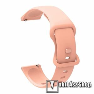 Okosóra szíj - szilikon - KORALL - 94mm + 130mm hosszú, 22mm széles - SAMSUNG Galaxy Watch 46mm / Watch GT2 46mm / Watch GT 2e / Galaxy Watch3 45mm / Honor MagicWatch 2 46mm kép