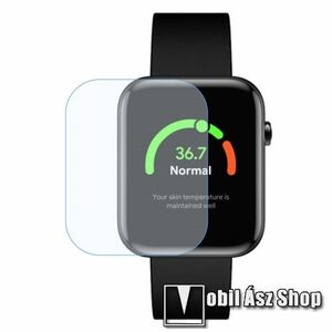 TicWatch GTH, TPU okosóra képernyővédő fólia, 1db, Clear, törlőkendővel kép
