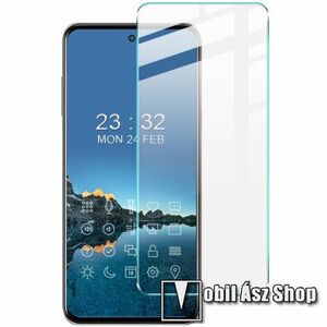 IMAK H előlap védő karcálló edzett üveg - 9H, A képernyő sík részét védi - TCL 20S / 20L / 20L Plus / 20 Lite Plus - GYÁRI kép