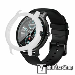 Okosóra műanyag védő tok / keret - FEHÉR - Xiaomi Mibro Air kép