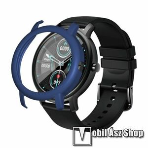 Okosóra műanyag védő tok / keret - SÖTÉTKÉK - Xiaomi Mibro Air kép