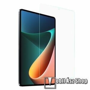Előlap védő karcálló edzett üveg - 0, 3mm vékony, 9H, Arc Edge, A képernyő sík részét védi - Xiaomi Pad 5 / Pad 5 Pro kép