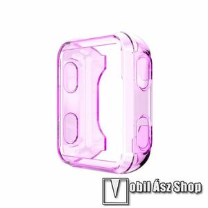 Okosóra szilikontok - ÁTTETSZŐ LILA - Garmin Forerunner 35 / Forerunner 30 kép