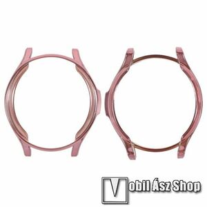 Okosóra szilikontok - GALVANIZÁLT RÓZSASZÍN - SAMSUNG Galaxy Watch4 Classic 42mm (SM-R880) kép