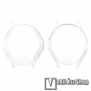 Okosóra szilikontok - GALVANIZÁLT ÁTLÁTSZÓ - SAMSUNG Galaxy Watch4 Classic 42mm (SM-R880) kép