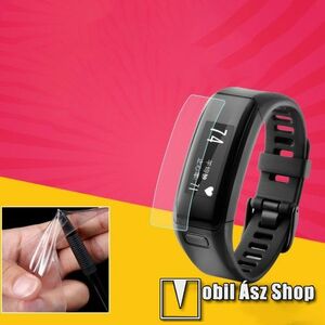 Garmin Vivosmart HR, TPU okosóra képernyővédő fólia, 1db, Clear, törlőkendővel kép