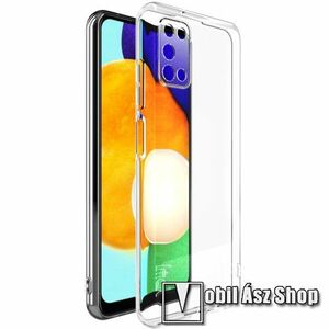 IMAK UX-5 szilikon védő tok / hátlap - 1, 3mm vékony - ÁTLÁTSZÓ - SAMSUNG Galaxy A03s (SM-A037F) - GYÁRI kép
