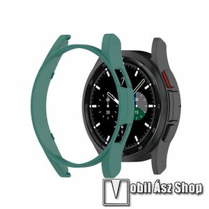 Okosóra műanyag védő tok / keret - ZÖLD - SAMSUNG Galaxy Watch4 Classic 42mm (SM-R880) kép