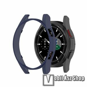 Okosóra műanyag védő tok / keret - ÉJKÉK - SAMSUNG Galaxy Watch4 Classic 42mm (SM-R880) kép