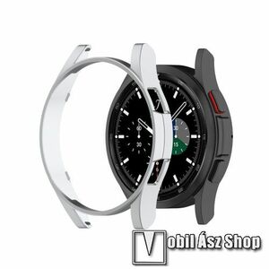 Okosóra műanyag védő tok / keret - EZÜST - SAMSUNG Galaxy Watch4 Classic 42mm (SM-R880) kép
