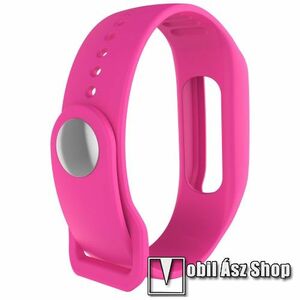 Okosóra szíj - RÓZSASZÍN - szilikon, 230mm hosszú - TomTom Touch kép
