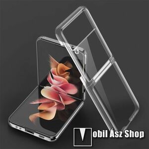 GKK műanyag védő tok / hátlap - ÁTLÁTSZÓ - SAMSUNG Galaxy Z Flip3 5G - GYÁRI kép