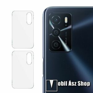 IMAK kamera lencsevédő üvegfólia - 2db, 9H, 0.2 mm, Arc Edges - Oppo A16 / A16s / A54s - GYÁRI kép
