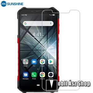 SUNSHINE Hydrogel TPU képernyővédő fólia - Ultra Clear, ÖNREGENERÁLÓ! - 1db, a teljes képernyőt védi - Ulefone Armor X3 - GYÁRI kép